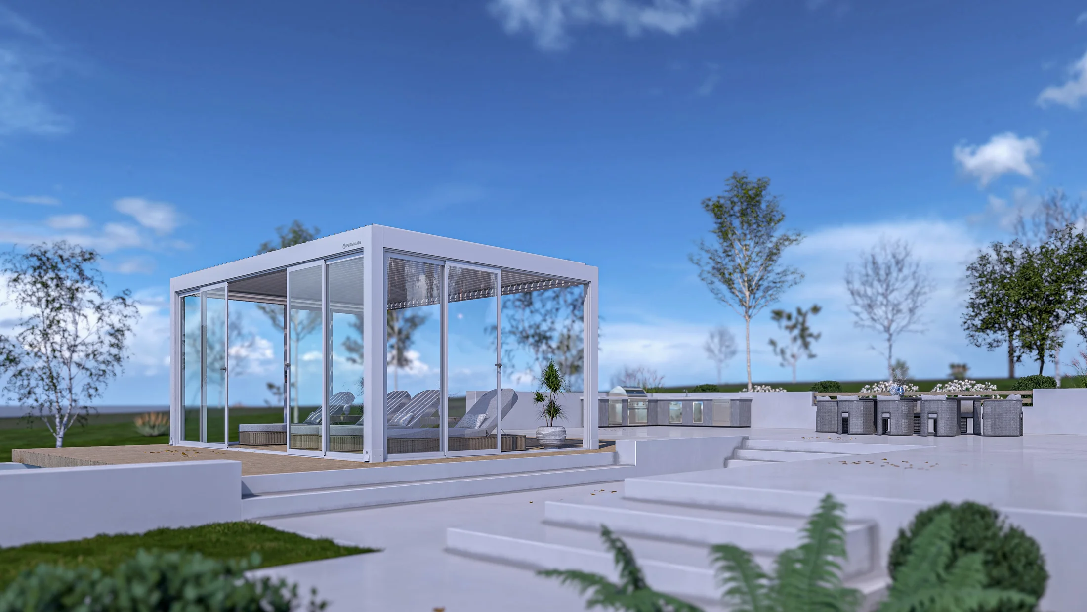 Poolside Pavilion